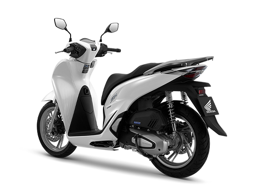 Honda SH160i Trắng Đen Tiêu Chuẩn